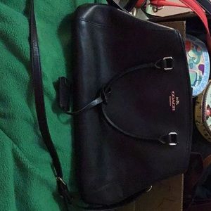 Coach Black medium bag
